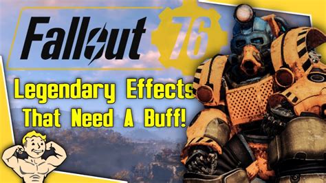 Fallout 76 legendary effects - Ammunition or ammo is the term used for expendable ordnance material used in charging firearms of all kinds; such as powder, balls, shot, shells, percussion caps, rockets, missiles, energy, etc. The purpose of ammunition is to project force against a selected target or area. All ammo in Fallout 76 has weight, which may be reduced with the appropriate perks. Most ballistic ammo may be reduced ...